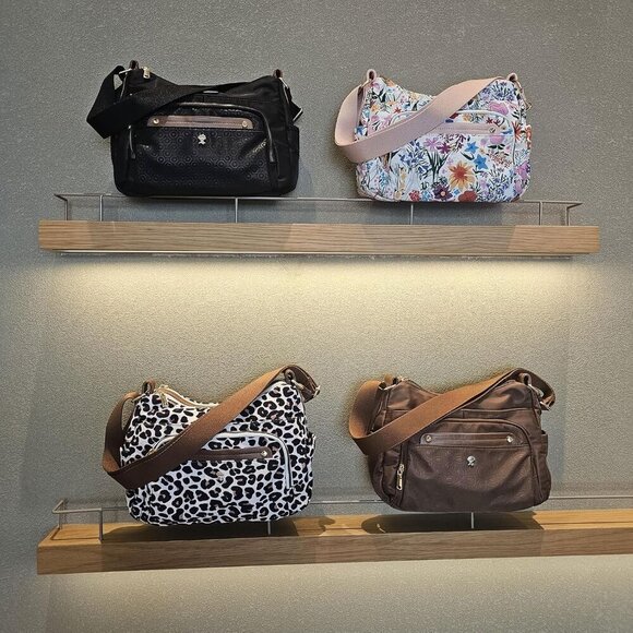 Women Crossbody Bag Shoulder Handbag Multiple Pockets Bag Ladies Messenger Bag P - Picture 7 of 7